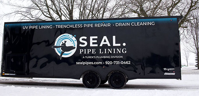 Seal Pipe Lining Trailer